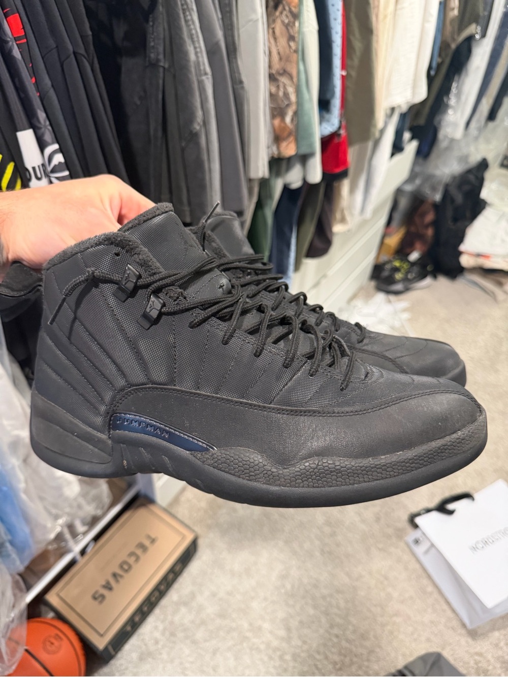 Air Jordan 12 Retro Winter Black